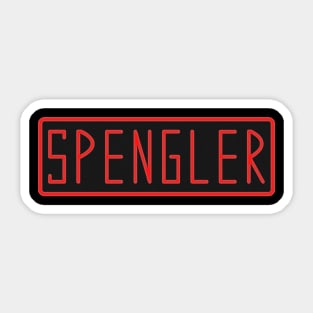 Spengler Sticker